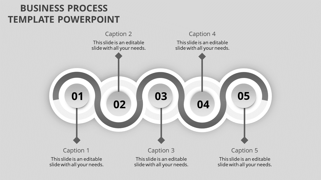 business process template powerpoint-business process template powerpoint-gray-5